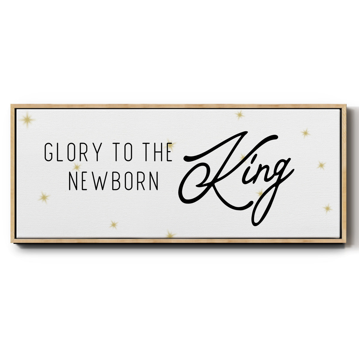 Glory - Floater Framed Canvas Print