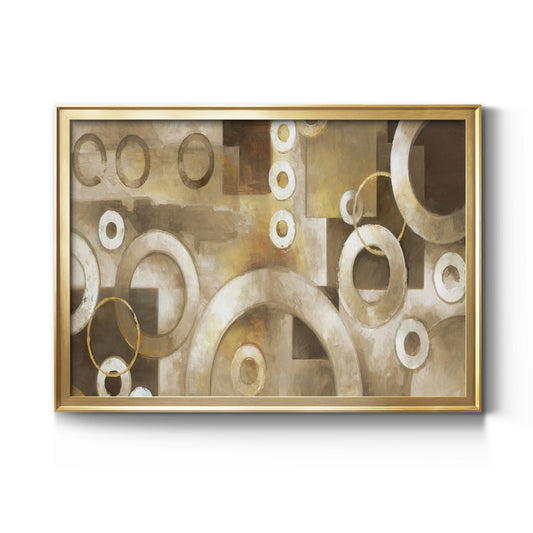 Neutral Motion Premium Classic Framed Canvas - Ready to Hang