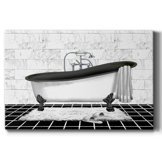 Modern Bath II Premium Gallery Wrapped Canvas - Ready to Hang