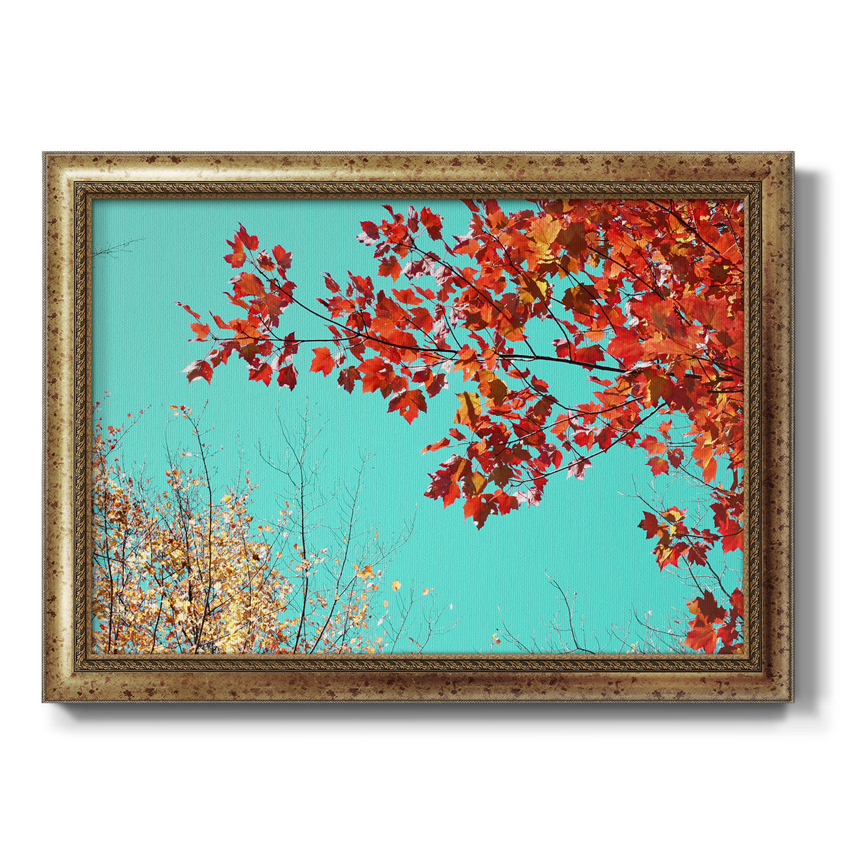 Autumn Tapestry I - Ornate Framed Canvas Print