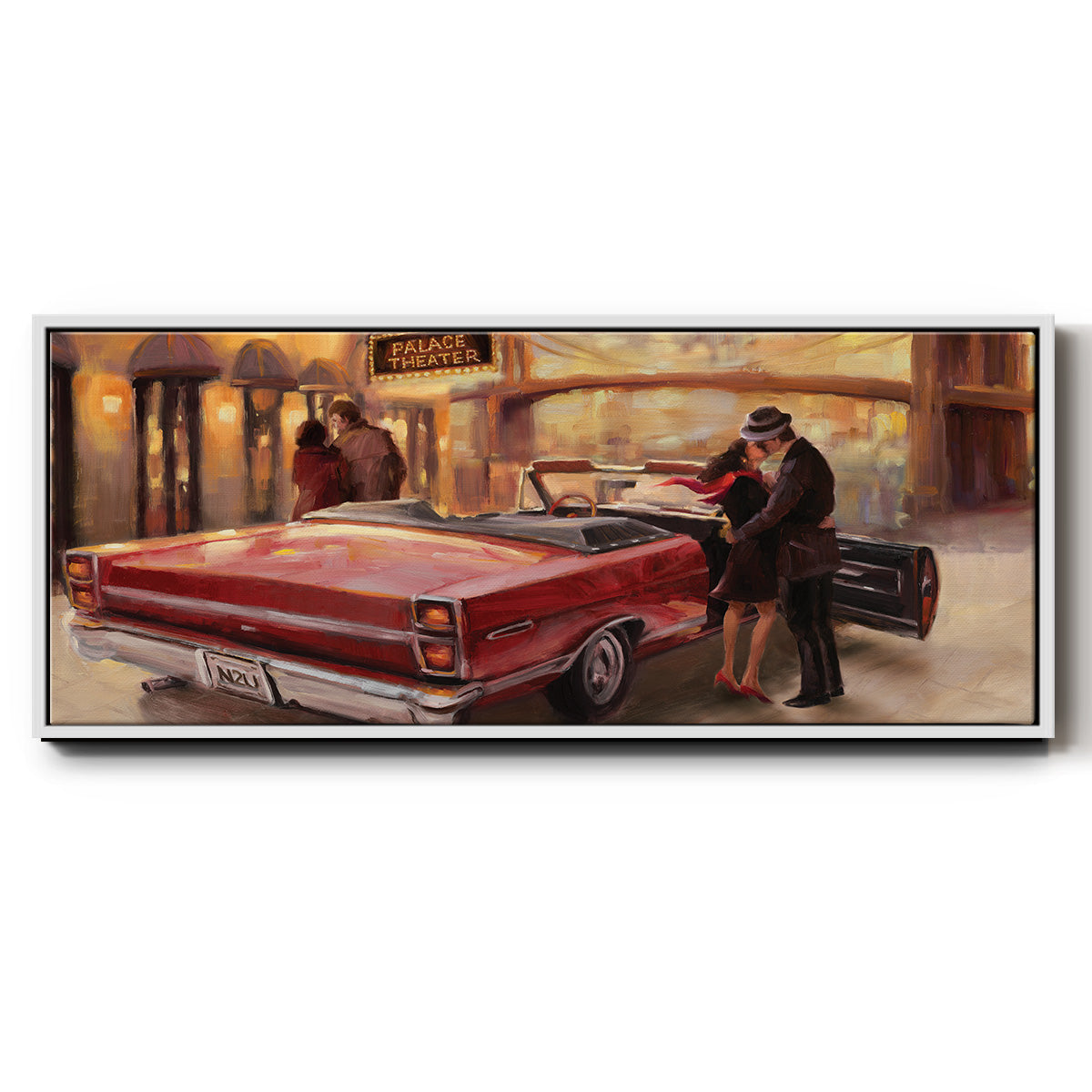 Into You - Floater Framed Canvas Print