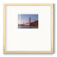 Golden Gate Span - Double Matboard Framed Print