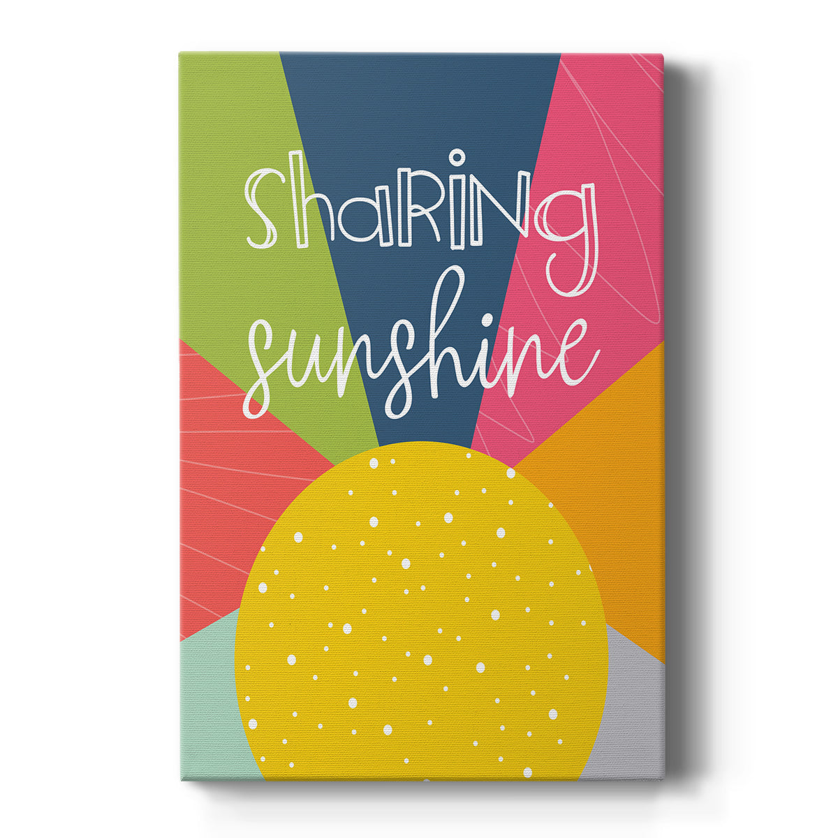 Sharing Sunshine Premium Gallery Wrapped Canvas - Ready to Hang