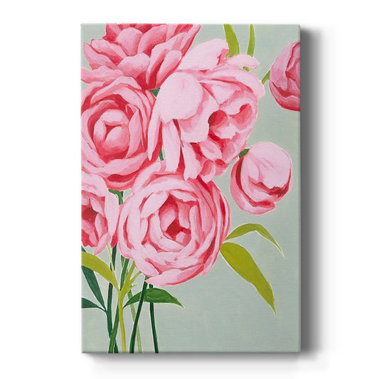 This Year's Peonies II - Canvas Art Print