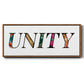 Unity - Floater Framed Canvas Print