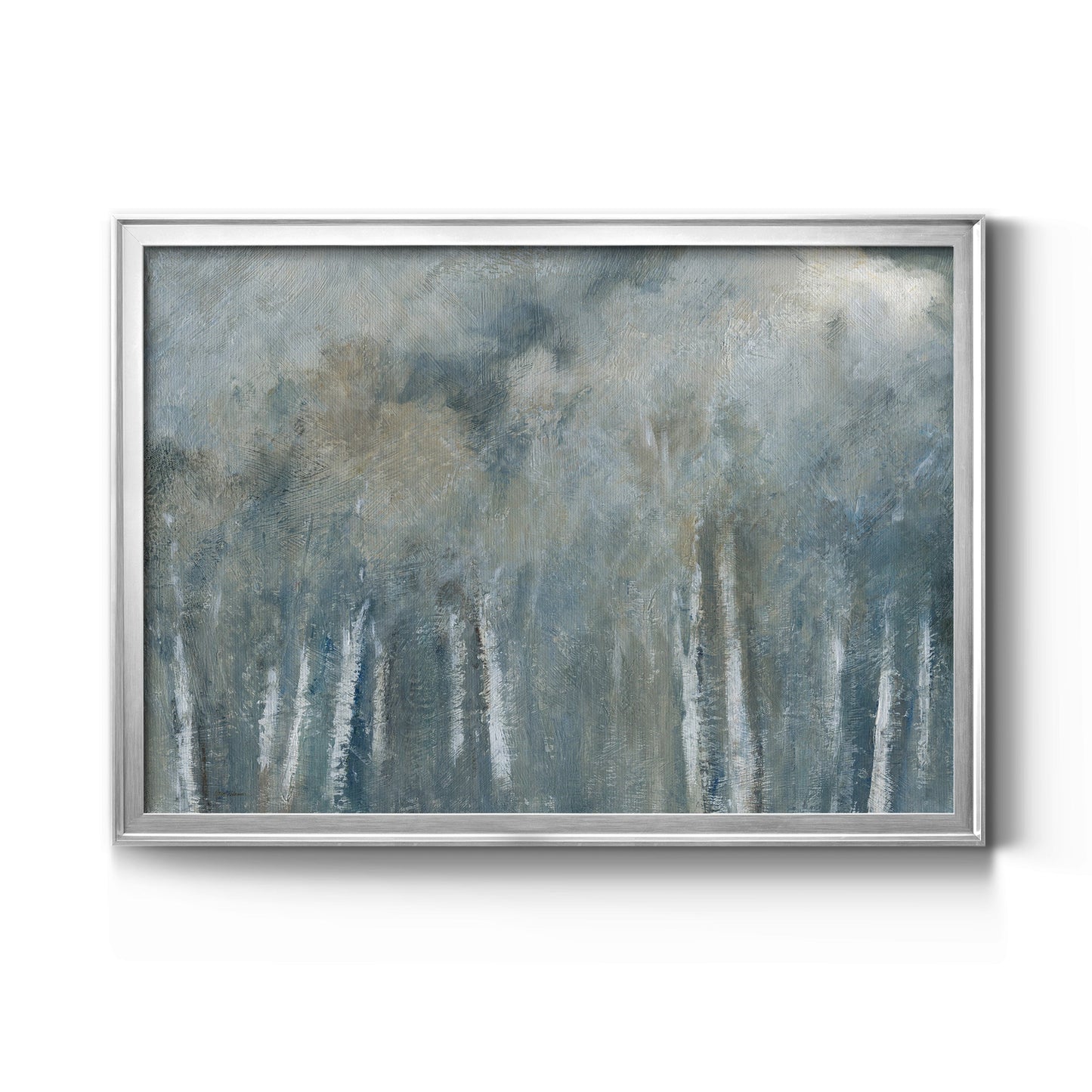 Birch Solitude Premium Classic Framed Canvas - Ready to Hang