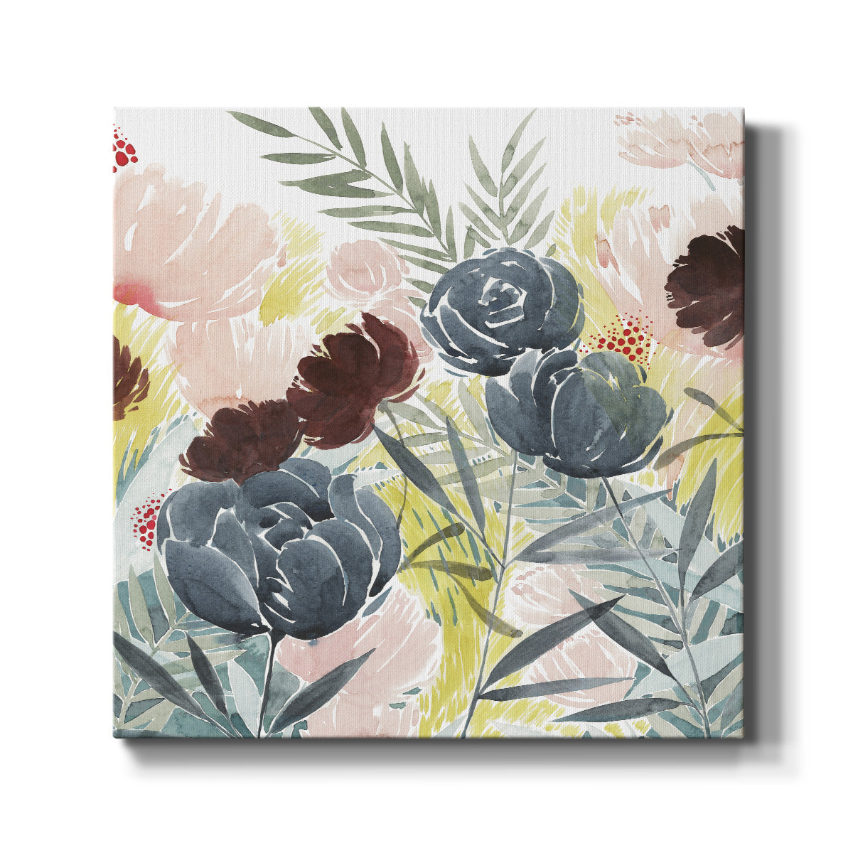 Unbridled Blooms I-Premium Gallery Wrapped Canvas - Ready to Hang