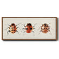 Ladybug Display II - Floater Framed Canvas Print