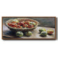 The Plate with Apples, 1880 - Floater Framed Canvas Print
