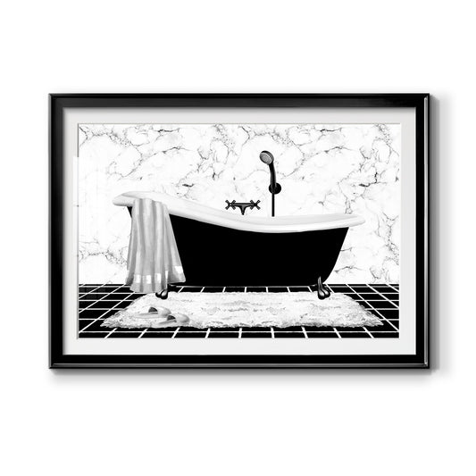 Modern Bath I - Modern Framed Art Print