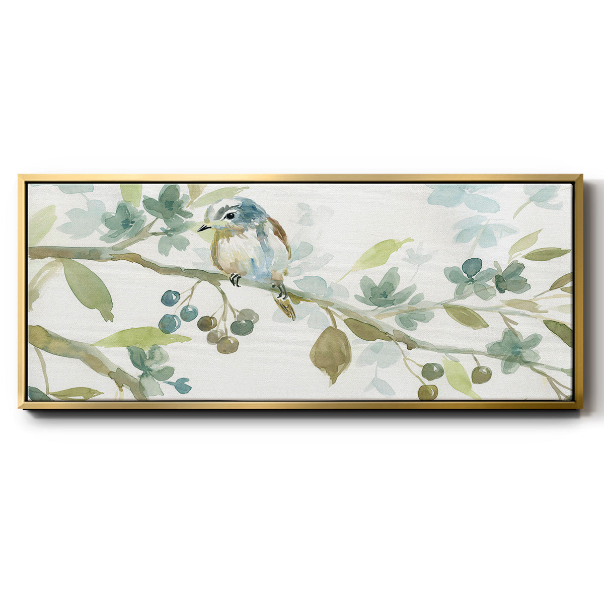 Beginning of Spring II - Floater Framed Canvas Print