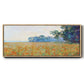 Oat and Poppy Field, 1890 - Floater Framed Canvas Print