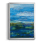 Island Groove - Modern Framed Canvas Print