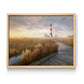 Private Path I - Restickable Framed Art Print
