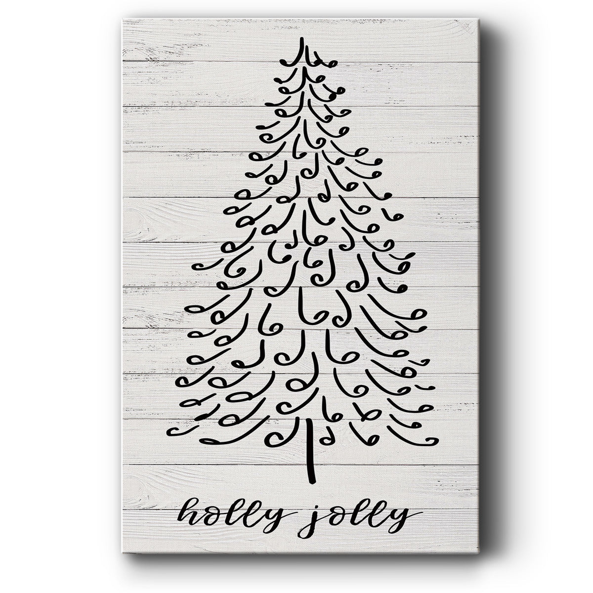 Holly Jolly - Gallery Wrapped Canvas