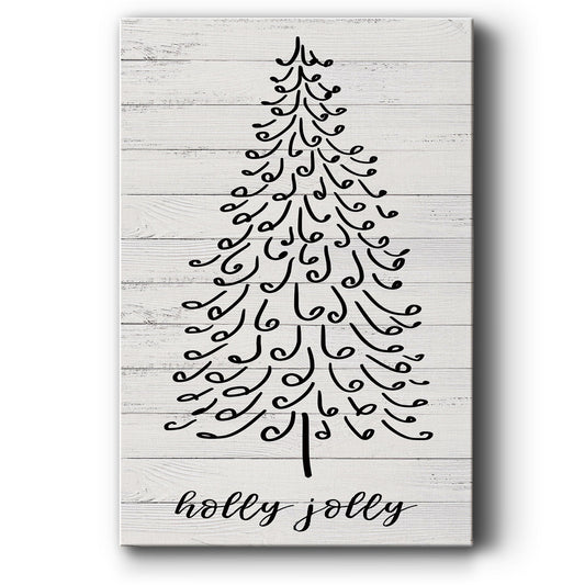 Holly Jolly - Gallery Wrapped Canvas