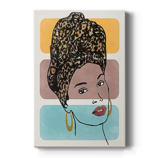 Head Wrap I - Canvas Art Print