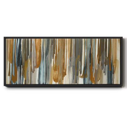 Optical Illusion - Floater Framed Canvas Print