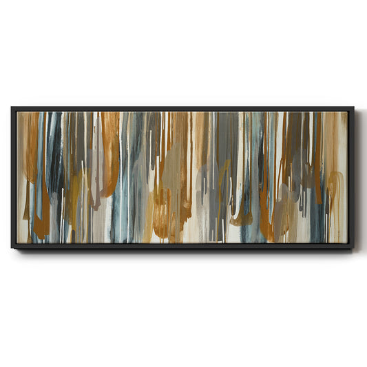 Optical Illusion - Floater Framed Canvas Print