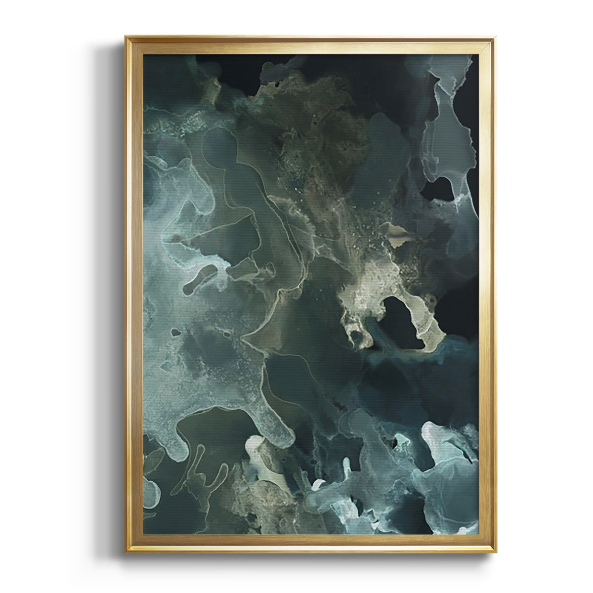 Gilded Spector I - Modern Framed Canvas Print