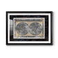 Night World Blueprint Premium Framed Print - Ready to Hang