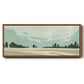 Farmland Study III - Floater Framed Canvas Print