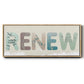 Renew Your Soul - Floater Framed Canvas Print