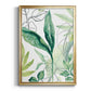 Tropical Palm Chorus IV - Modern Framed Canvas Print