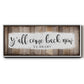 Y'all Come Back Now - Floater Framed Canvas Print