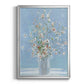 Cherry Blossom Arrangement - Modern Framed Canvas Print