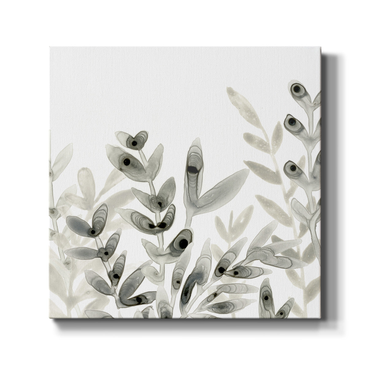 Watermark Foliage IV-Premium Gallery Wrapped Canvas - Ready to Hang