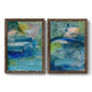 Spring Winds VII - Premium Framed Canvas 2 Piece Set - Ready to Hang