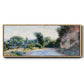 Road Near Giverny, 1885 - Floater Framed Canvas Print