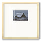 Winter Barn Premium Framed Print Double Matboard