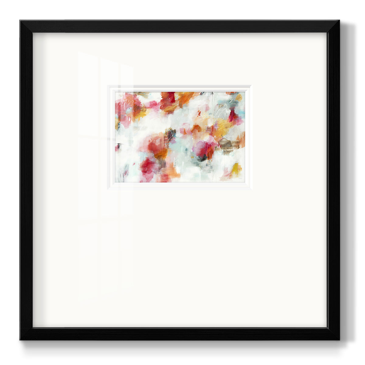 Looking the Other Way - Double Matboard Framed Print