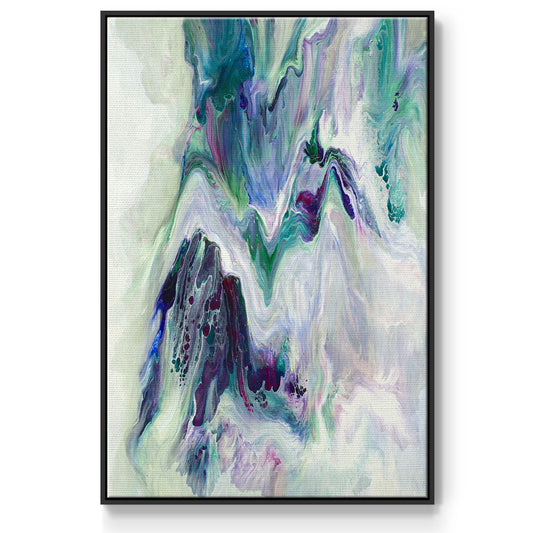 Wild River - Floater Framed Canvas Print