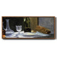 Still Life with Bottles, 1862 - Floater Framed Canvas Print