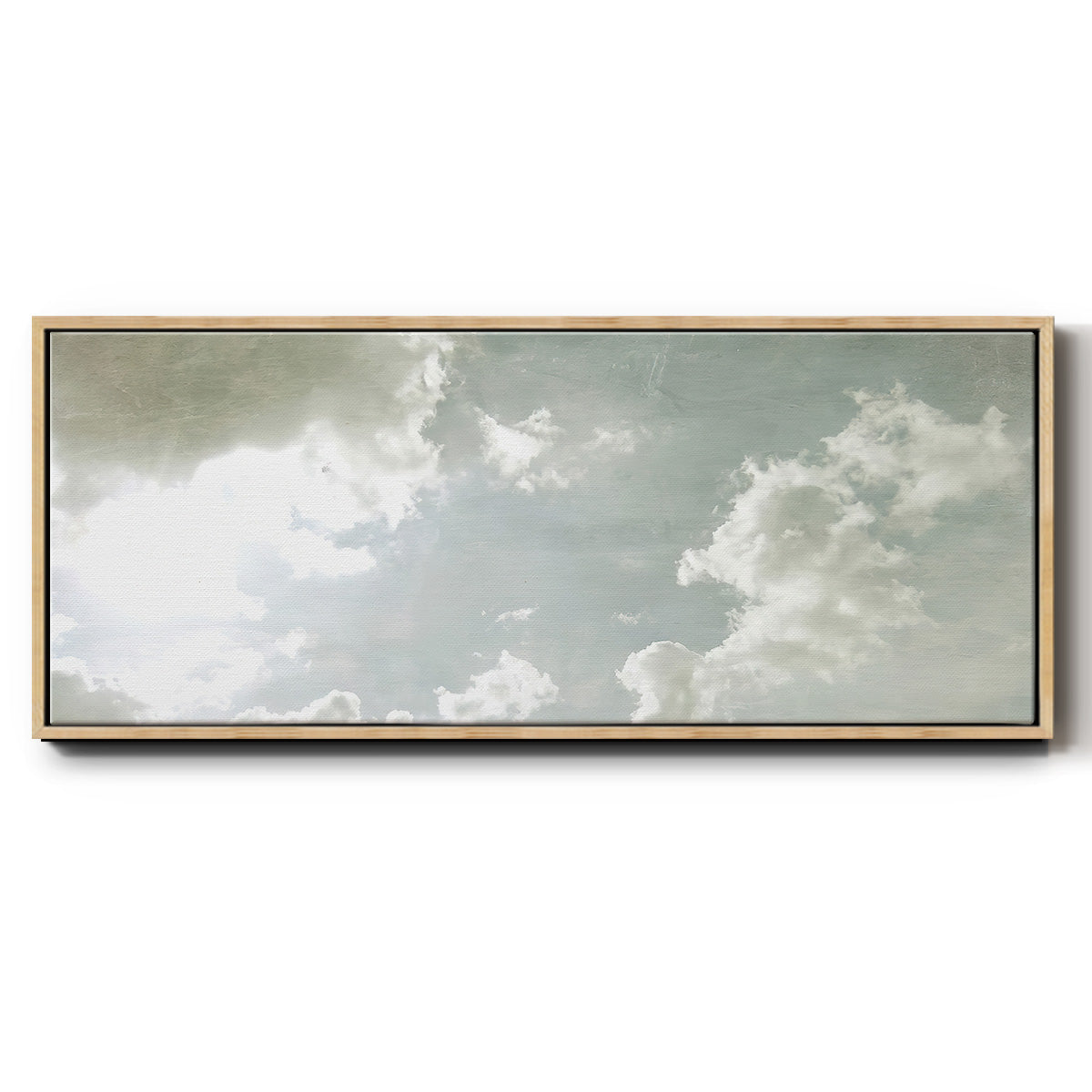 Sky Scrapers I - Floater Framed Canvas Print