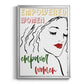 Empowered Women - Modern Framed Canvas Print