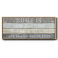 Home Is Where - Floater Framed Canvas Print