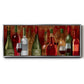 Wine Tasting - Floater Framed Canvas Print