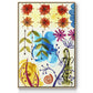 Flower Power II -  Framed Canvas Print