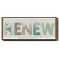 Renew Your Soul - Floater Framed Canvas Print