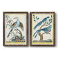 Pastel Birds V - Premium Framed Canvas 2 Piece Set - Ready to Hang