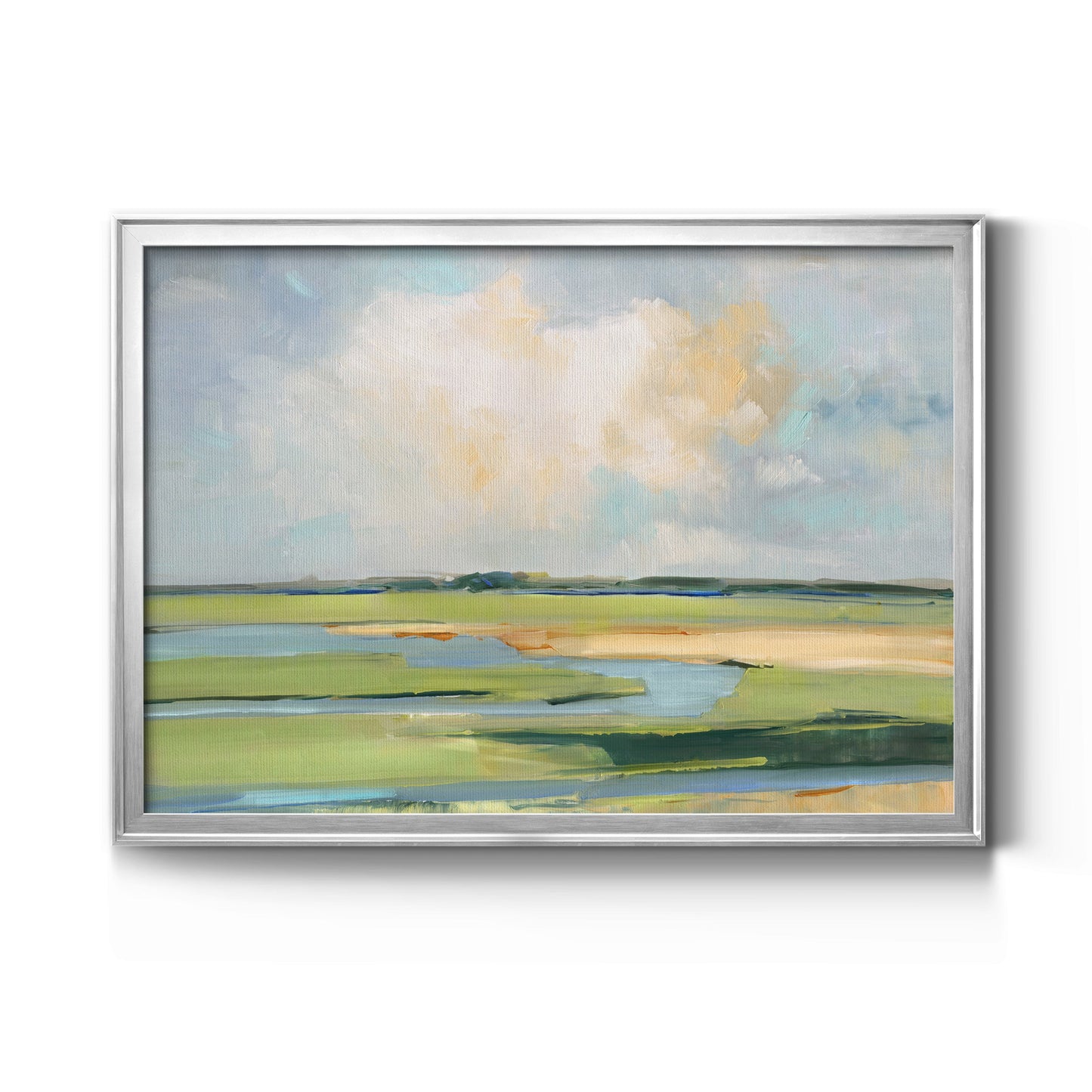 Pastel Horizon II Premium Classic Framed Canvas - Ready to Hang