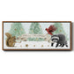 Christmas in the Forest Collection D - Floater Framed Canvas Print