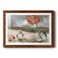 Vase of Pink Flowers IV - Barnwood Framed Art Print