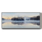 Scene on the Water VIII - Floater Framed Canvas Print