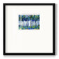 Light Through the Trees - Double Matboard Framed Print