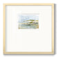 Sea Cove Impression I Premium Framed Print Double Matboard